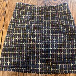 Hutch Anthropologie Plaid Women's Mini Skirt